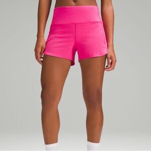 sonic pink lululemon shorts🩷